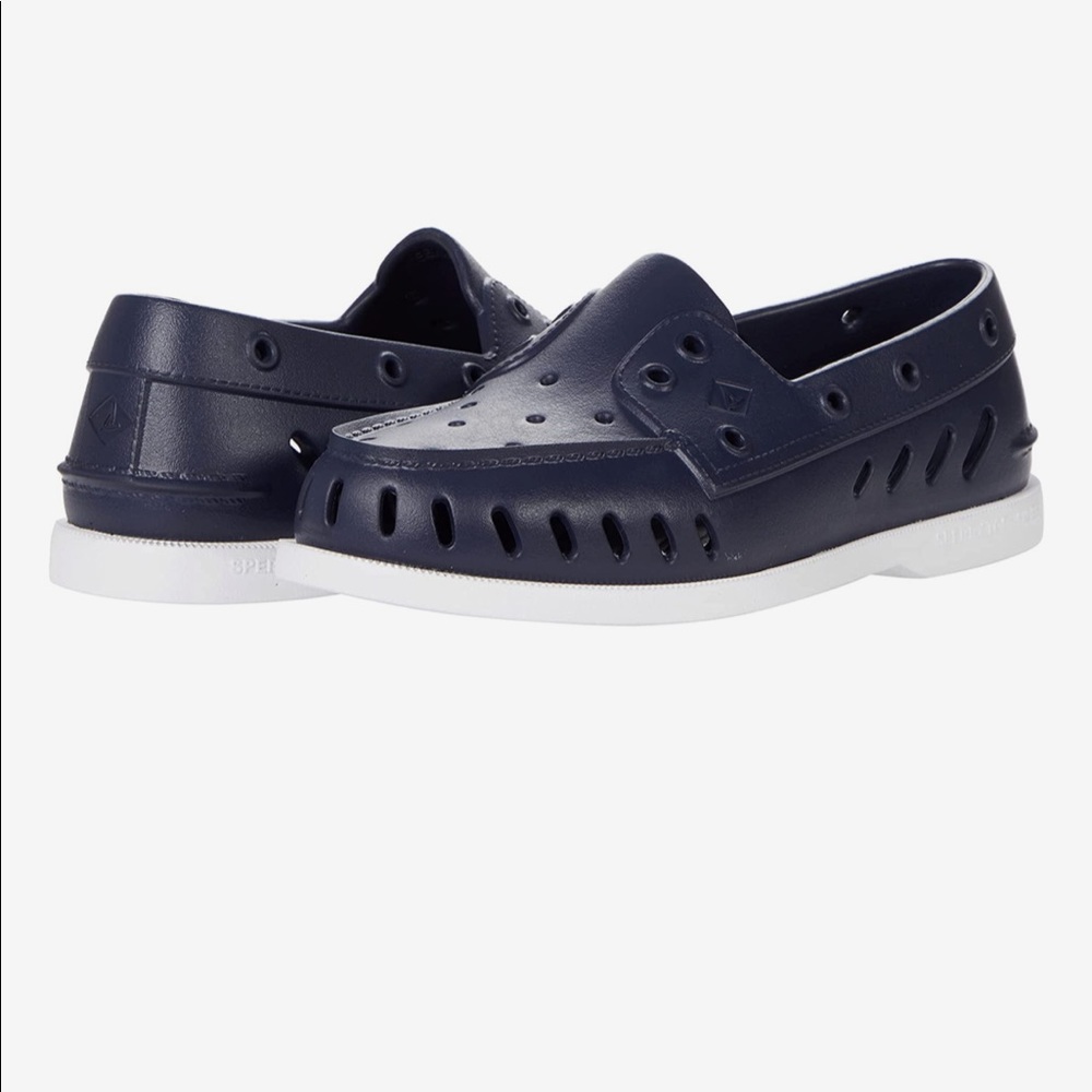 navy sperry ao boat float